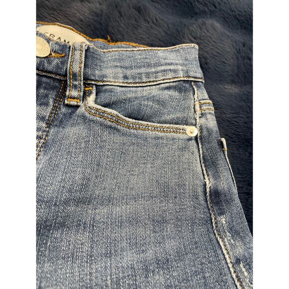 FRAME Le Palazzo Jeans High-Rise Wide Leg , Full length, Size 24 *RARE* - Picture 14 of 16